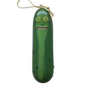 Kurt Adler Pickle Rick Molded Ornament